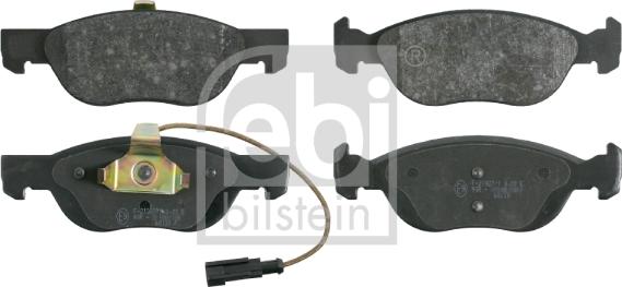 Febi Bilstein 16091 - Fren balata seti, diskli fren parts5.com