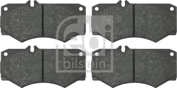 Febi Bilstein 16033 - Fékbetétkészlet, tárcsafék parts5.com