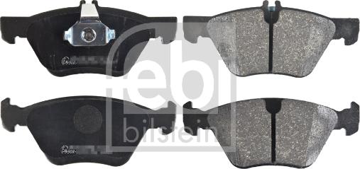 Febi Bilstein 16028 - Brake Pad Set, disc brake parts5.com