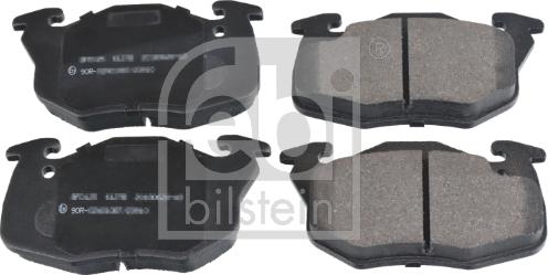 Febi Bilstein 16192 - Brake Pad Set, disc brake parts5.com