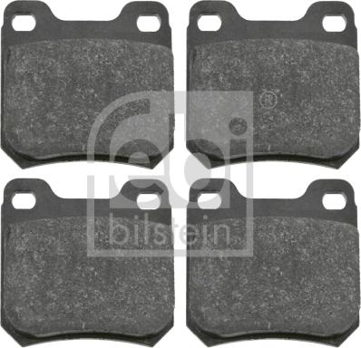 Febi Bilstein 16155 - Brake Pad Set, disc brake parts5.com