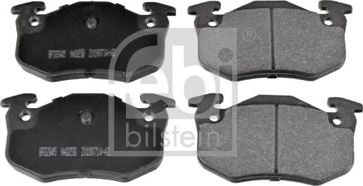 Febi Bilstein 16189 - Brake Pad Set, disc brake parts5.com