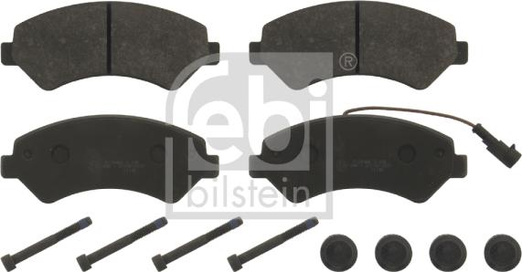 Febi Bilstein 16840 - Set placute frana,frana disc parts5.com