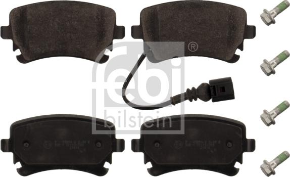 Febi Bilstein 16860 - Brake Pad Set, disc brake parts5.com