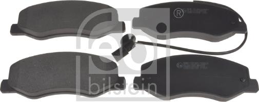 Febi Bilstein 16819 - Komplet pločica, disk-kočnica parts5.com