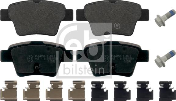 Febi Bilstein 16813 - Brake Pad Set, disc brake parts5.com