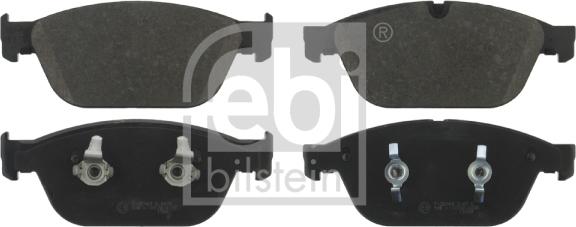 Febi Bilstein 16822 - Fékbetétkészlet, tárcsafék parts5.com