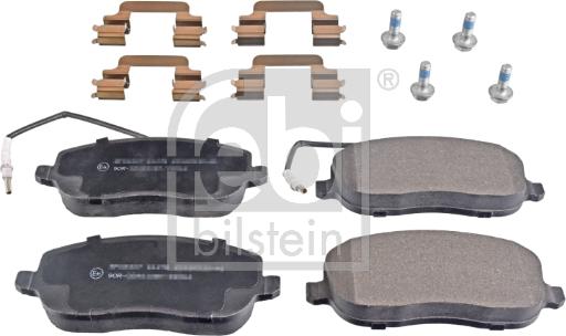 Febi Bilstein 16827 - Piduriklotsi komplekt,ketaspidur parts5.com