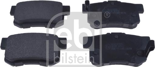 Febi Bilstein 16873 - Komplet pločica, disk-kočnica parts5.com