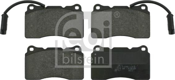 Febi Bilstein 16295 - Juego de pastillas de freno parts5.com