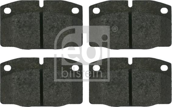 Febi Bilstein 16203 - Brake Pad Set, disc brake parts5.com