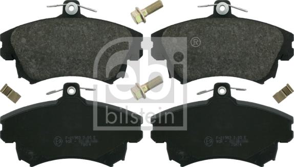 Febi Bilstein 16214 - Set placute frana,frana disc parts5.com