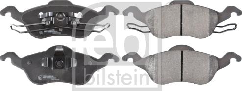 Febi Bilstein 16279 - Brake Pad Set, disc brake parts5.com