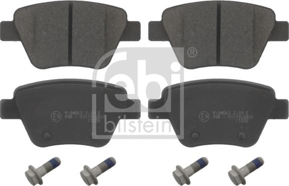 Febi Bilstein 16797 - Fékbetétkészlet, tárcsafék parts5.com