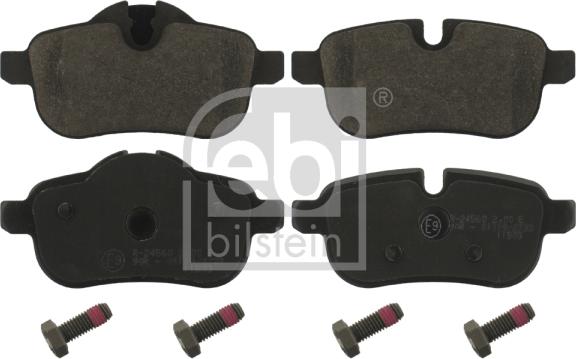 Febi Bilstein 16785 - Sada brzdových platničiek kotúčovej brzdy parts5.com