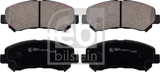 Febi Bilstein 16738 - Brake Pad Set, disc brake parts5.com