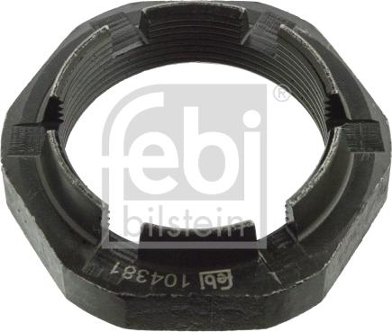 Febi Bilstein 104381 - Nakrętka, zwrotnica osi parts5.com