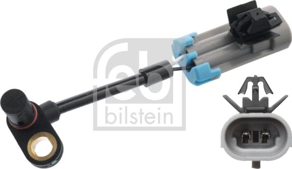 Febi Bilstein 106652 - Sensor, revoluciones de la rueda parts5.com