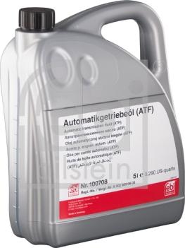 Febi Bilstein 100708 - Aceite para transmisión automática parts5.com