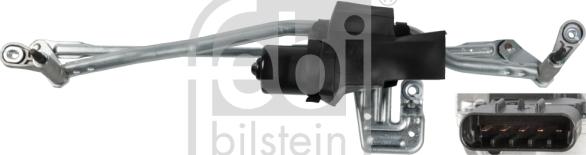 Febi Bilstein 107929 - Wiper Linkage parts5.com