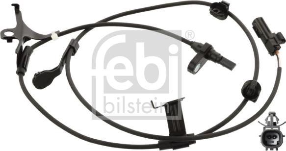 Febi Bilstein 107184 - Tekerlek hız sensörü parts5.com