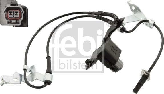 Febi Bilstein 107182 - Sensor, revoluciones de la rueda parts5.com