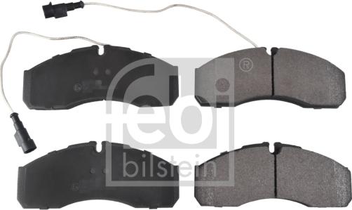 Febi Bilstein 116407 - Brake Pad Set, disc brake parts5.com