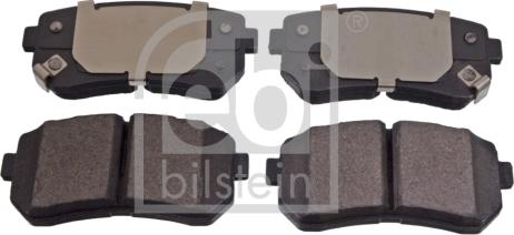 Febi Bilstein 116384 - Brake Pad Set, disc brake parts5.com