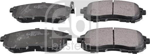 Febi Bilstein 116385 - Brake Pad Set, disc brake parts5.com