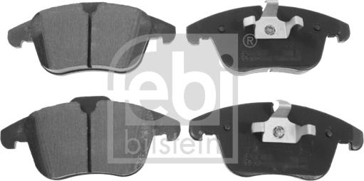 Febi Bilstein 116380 - Komplet zavornih oblog, ploscne (kolutne) zavore parts5.com