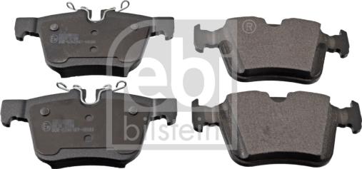 Febi Bilstein 116331 - Komplet pločica, disk-kočnica parts5.com