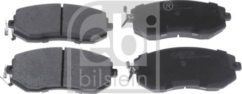 Febi Bilstein 116326 - Комплект спирачно феродо, дискови спирачки parts5.com