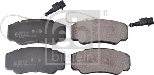 Febi Bilstein 116254 - Komplet zavornih oblog, ploscne (kolutne) zavore parts5.com