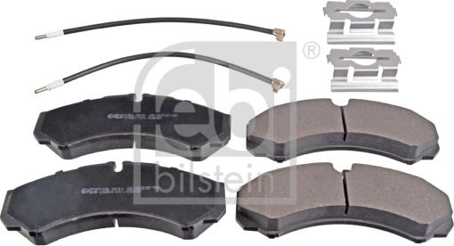 Febi Bilstein 116255 - Set placute frana,frana disc parts5.com