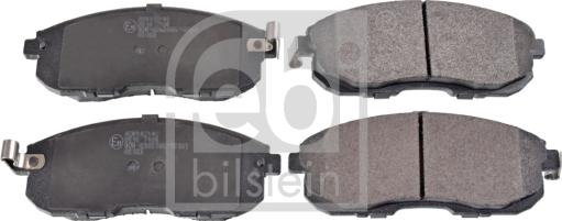 Febi Bilstein 116269 - Brake Pad Set, disc brake parts5.com