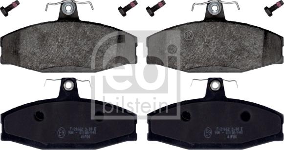 Febi Bilstein 116209 - Brake Pad Set, disc brake parts5.com