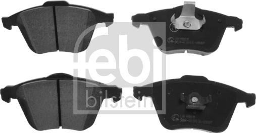 Febi Bilstein 116212 - Piduriklotsi komplekt,ketaspidur parts5.com