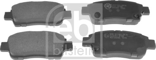 Febi Bilstein 116271 - Set placute frana,frana disc parts5.com