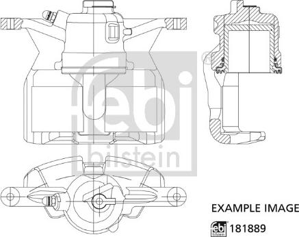 Febi Bilstein 181889 - Féknyereg parts5.com