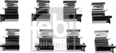 Febi Bilstein 182710 - Komplet pribora, obloga disk kočnica parts5.com