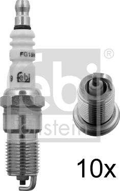 Febi Bilstein 13441 - Zapaľovacia sviečka parts5.com