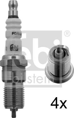 Febi Bilstein 13443 - Bujía de encendido parts5.com