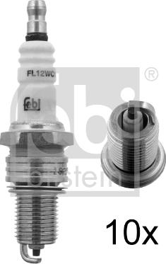 Febi Bilstein 13465 - Zündkerze parts5.com