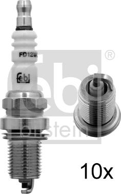 Febi Bilstein 13409 - Spark Plug parts5.com