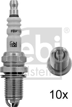 Febi Bilstein 13530 - Gyújtógyertya parts5.com