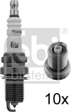 Febi Bilstein 13603 - Bougie d'allumage parts5.com