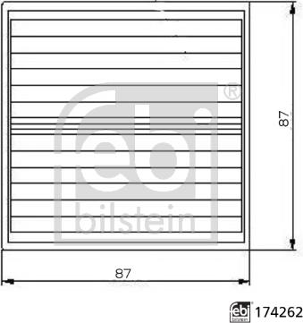 Febi Bilstein 174262 - Filter za gorivo parts5.com