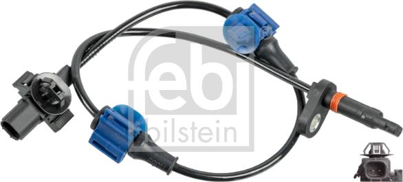 Febi Bilstein 176666 - Snímač, počet otáček kol parts5.com