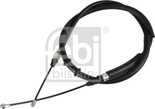 Febi Bilstein 176824 - Cable de accionamiento, freno de estacionamiento parts5.com