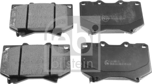 Febi Bilstein 170667 - Fékbetétkészlet, tárcsafék parts5.com